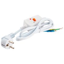   Hálózati kábel életvédelmi kapcsolóval Electrolux bojlerhez 3*1.0mm²*1200 230v 10A 50/60Hz 30mA