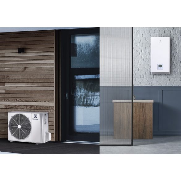 ELECTROLUX osztott split levegő-víz hőszivattyú 8 kW | 1 fázisra