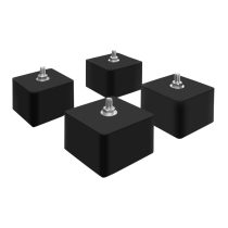 REZGÉSCSILLAPÍTÓ GUMI kocka alakú 4db/szett