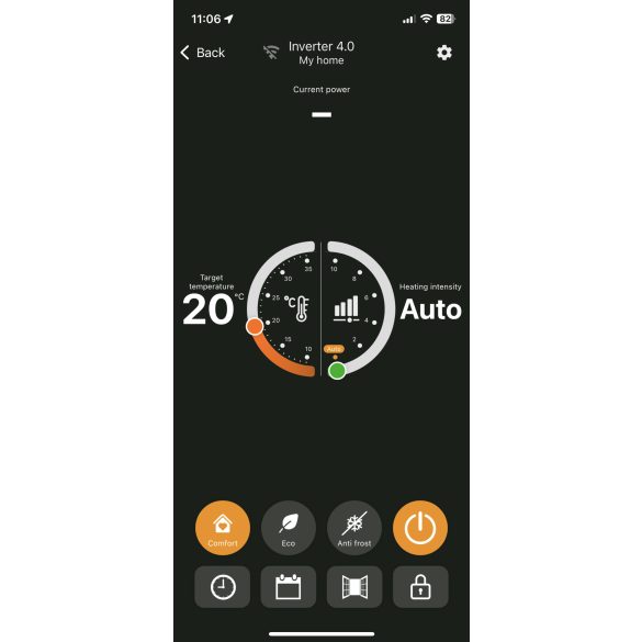 ELECTROLUX ECH/AG2-2000 3BI-W E inverteres elektromos konvektor 2000W wifi