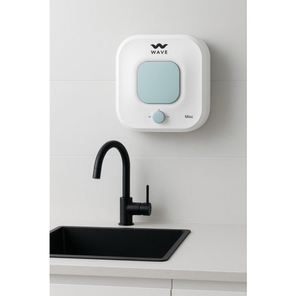 WAVE MINI 10 "O" Felső elhelyezésű alsó kifolyású VÍZMELEGÍTŐ bojler 10L-es, 2000W