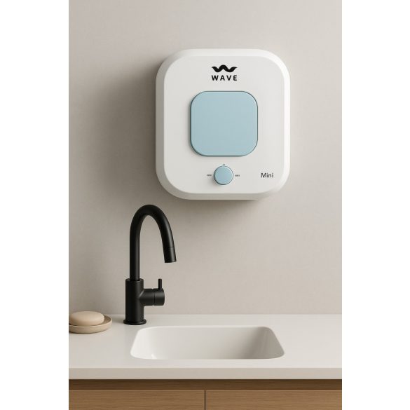 WAVE MINI 10 "O" Felső elhelyezésű alsó kifolyású VÍZMELEGÍTŐ bojler 10L-es, 2000W